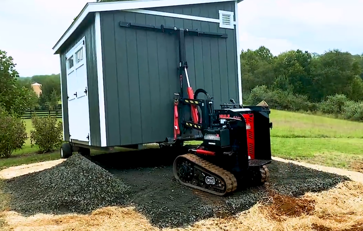 Behind the Scenes: Shed Delivery!