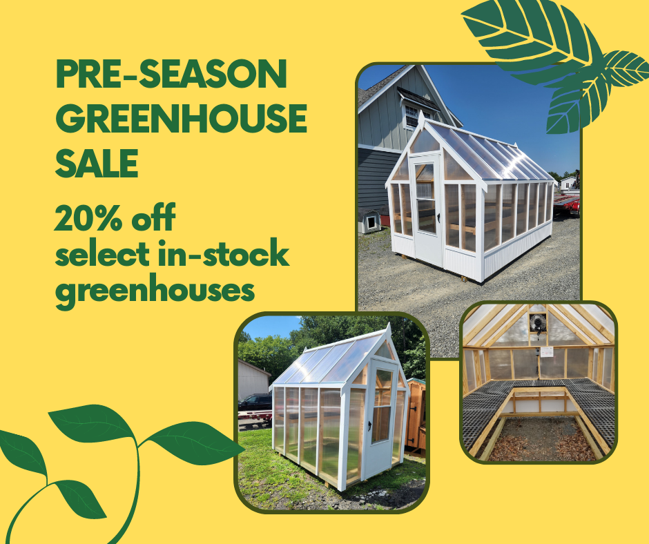 Greenhouse sale!