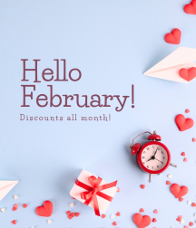 February Discounts