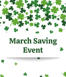 March Savings Event