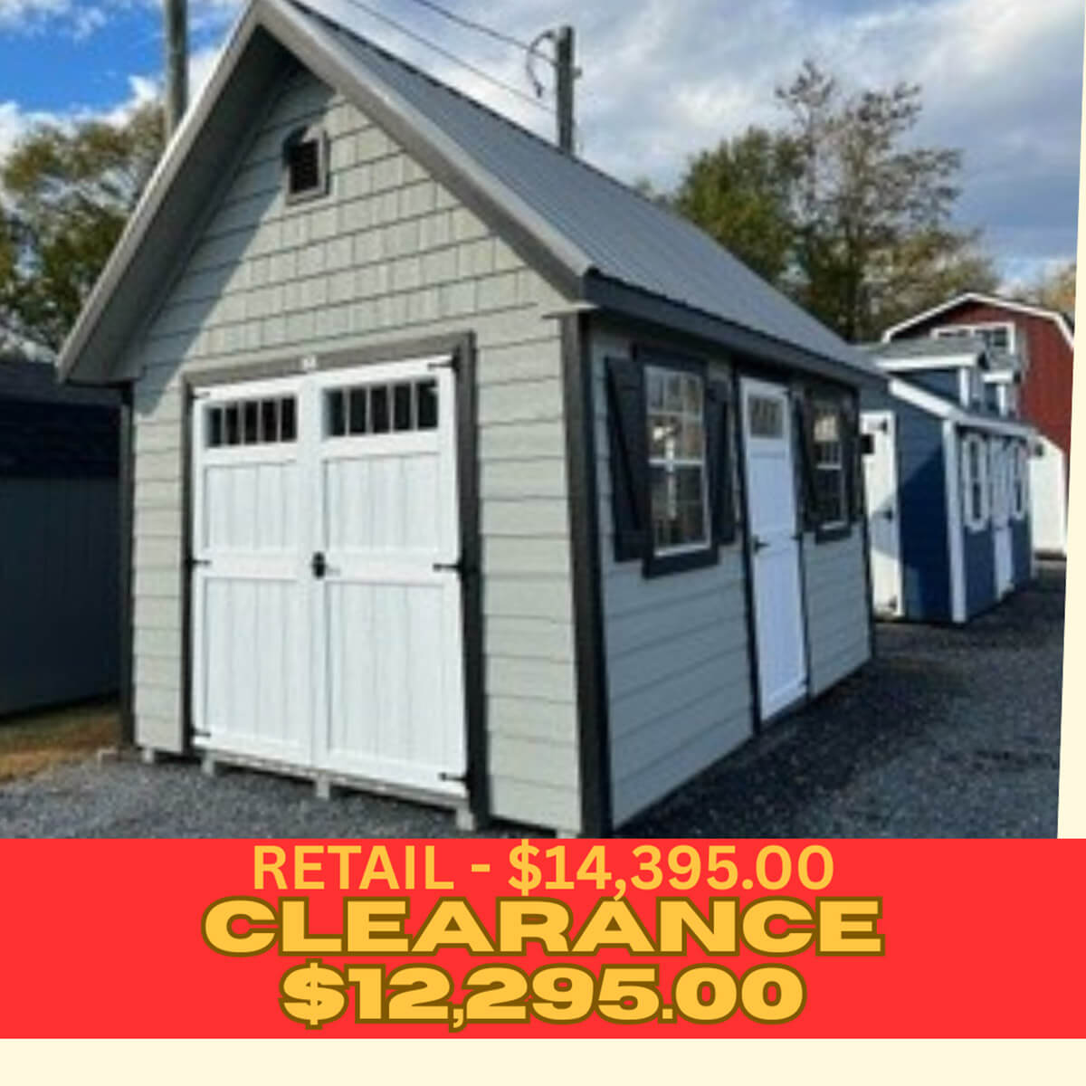 10 x 16 A-Frame (#3632)