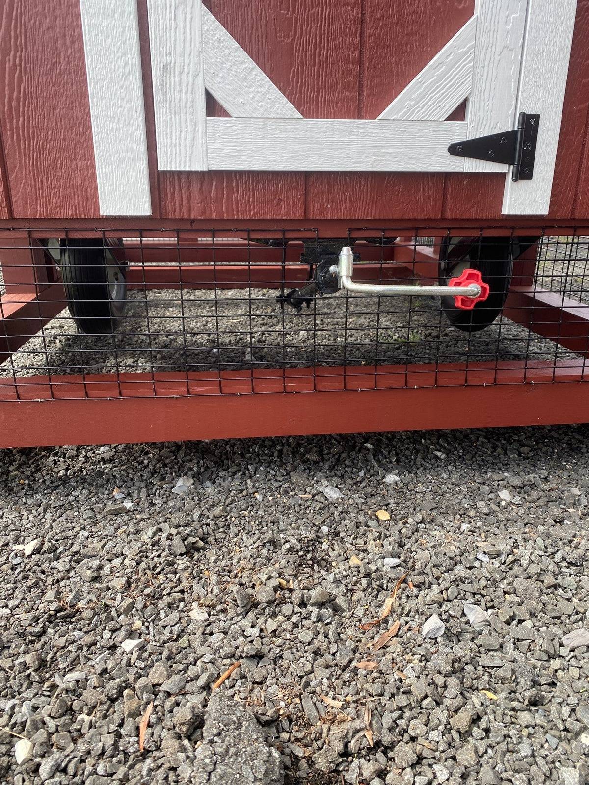 5x7 A-Frame Combination Coop (#BIH1026)