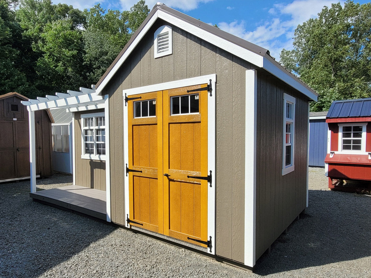 10x18 Custom Shed - Greenhouse (#HB005)