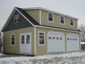 22x30 A-Frame 2-Story 2 Car Garage (#2671)
