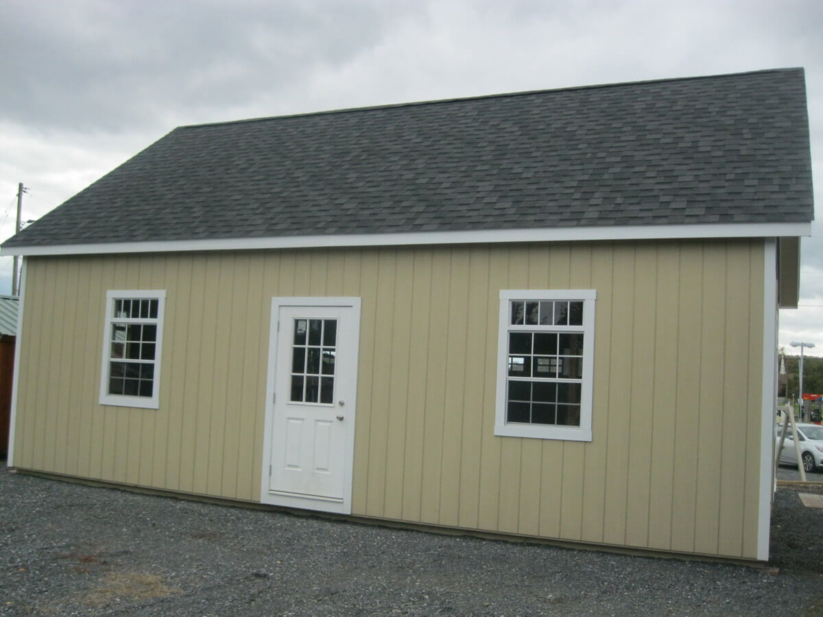 22x30 A-Frame 2-Story 2 Car Garage (#2671)