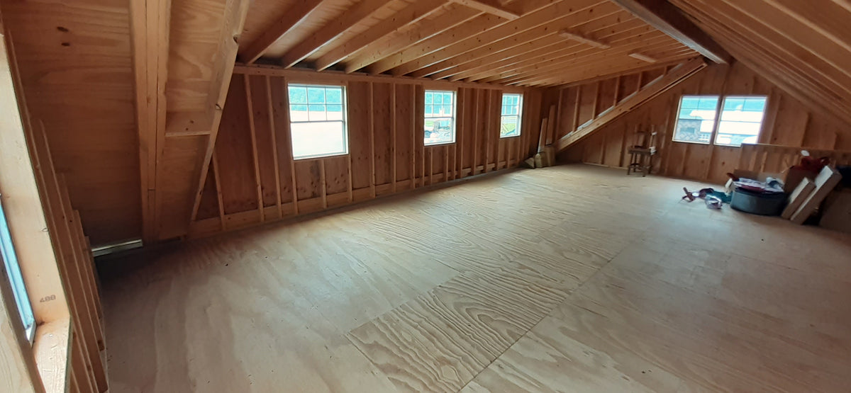 22x30 A-Frame 2-Story Garage (#2671)