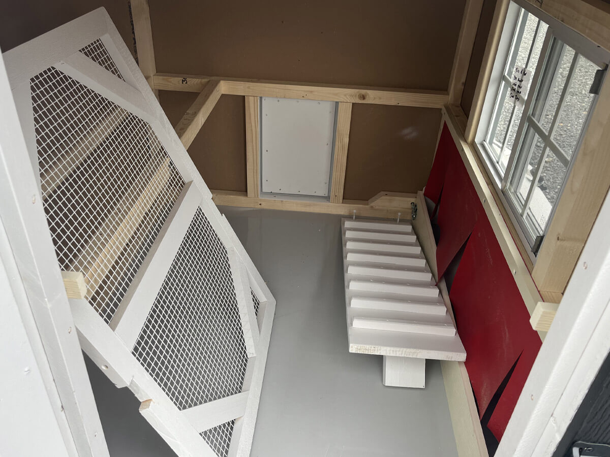 3x4 Chicken Coop (#SC488)