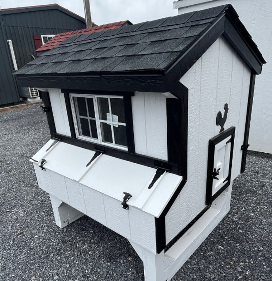 3x4 Chicken Coop (#SC488)