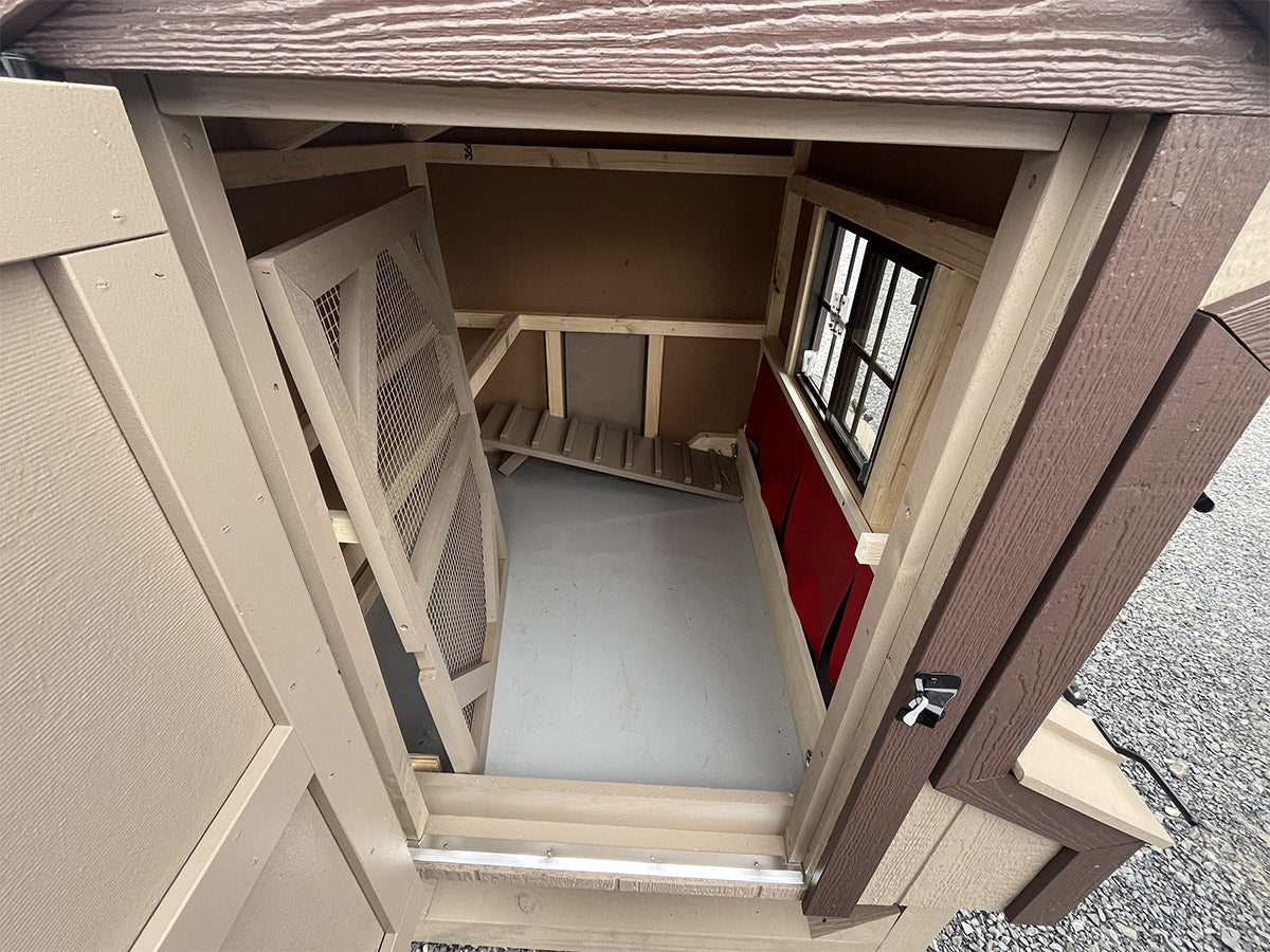 3x4 Chicken Coop (#SC490)