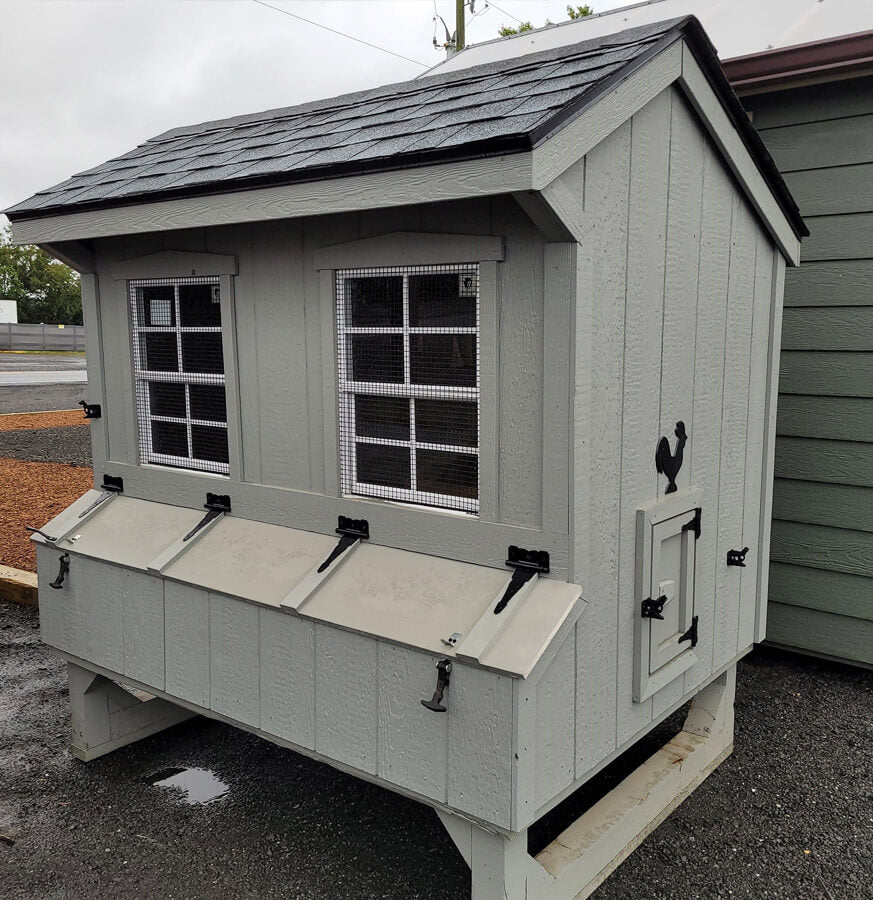 4x6 Chicken Coop (#SC481)