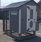 4x6 Chicken Coop (#ZC211)