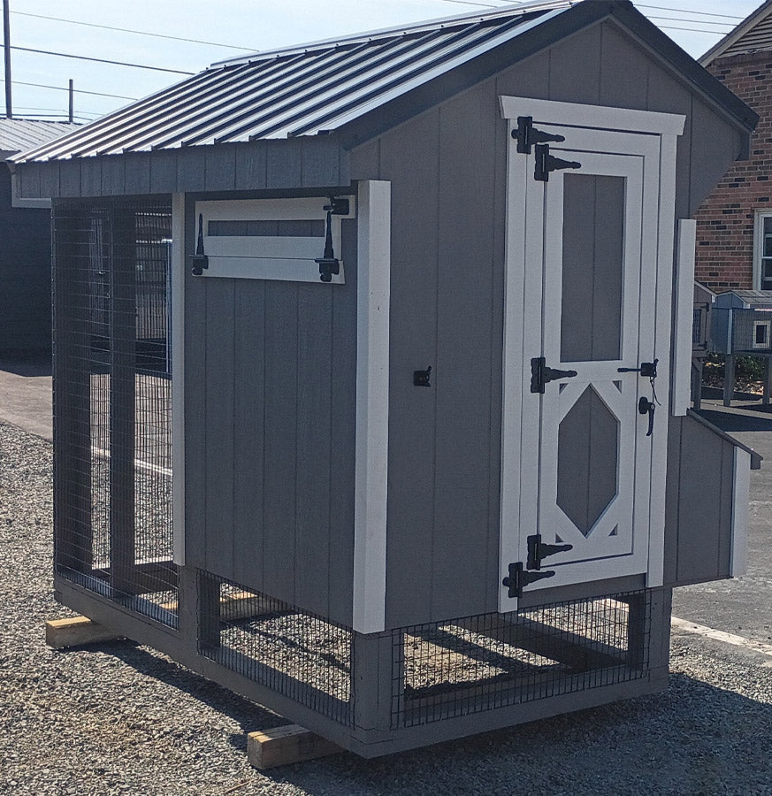 4x6 Chicken Coop (#ZC211)