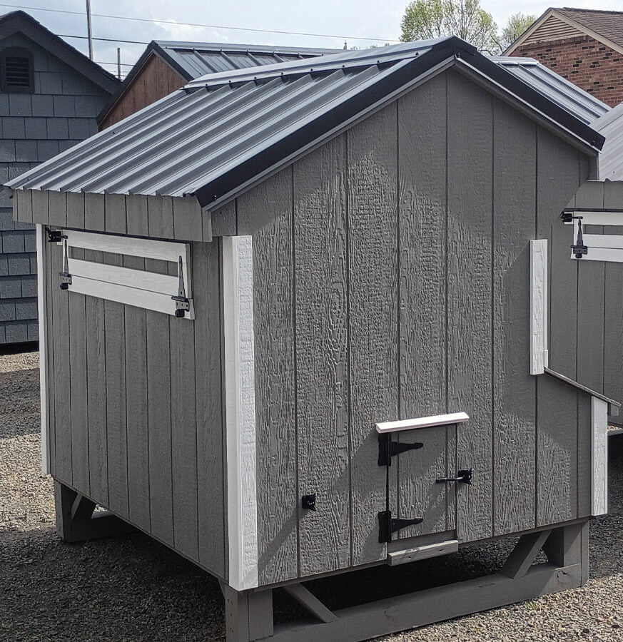 4x6 Chicken Coop (#ZC212)