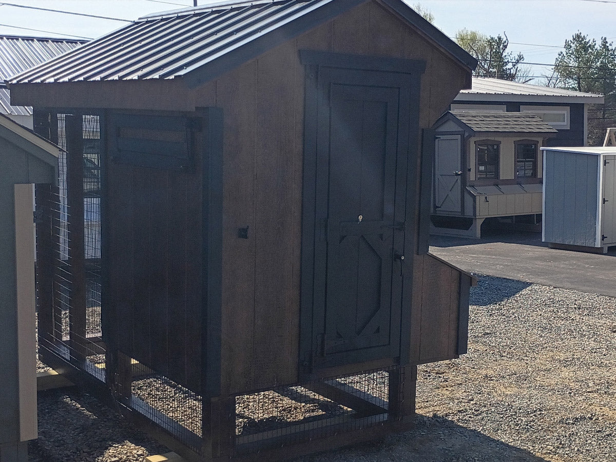 4x8 Chicken Coop Combo (#ZC209)