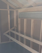 4x8 Chicken Coop Combo (#ZC209)