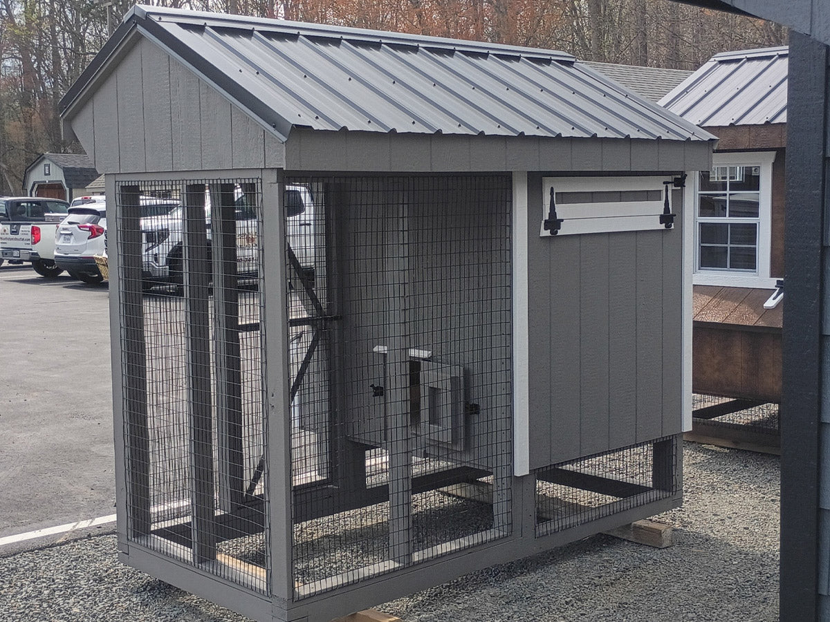 4x8 Combo Chicken Coop (#ZC210)