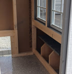 4x8 Combo Chicken Coop (#ZC210)