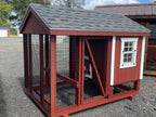 5x7 A-Frame Chicken Coop Combo (#BIH1026)