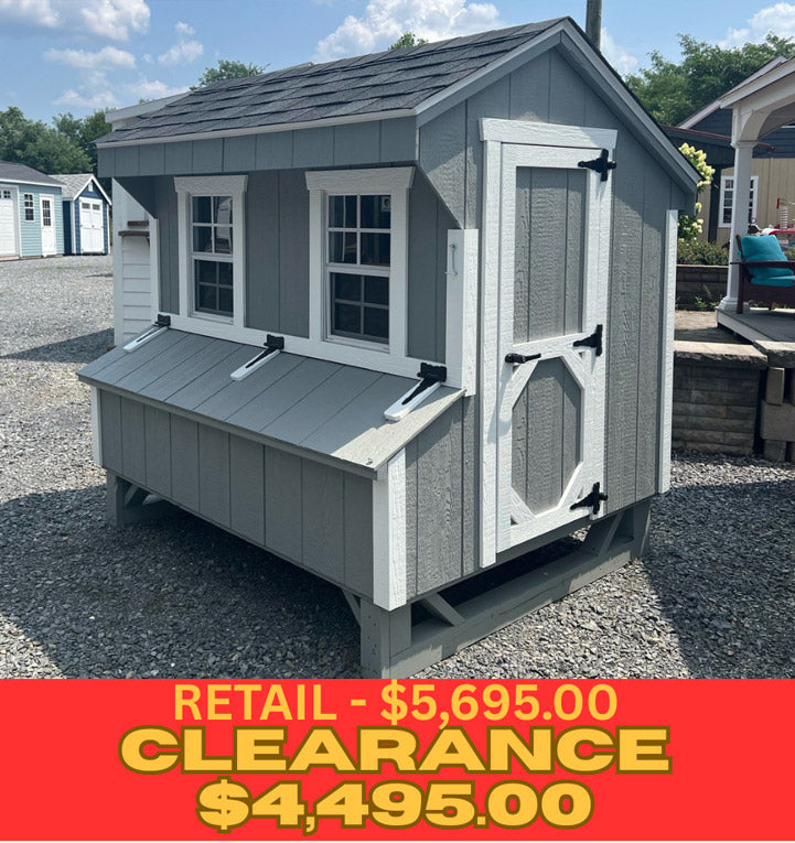 5x8 Chicken Coop (#ZC174)