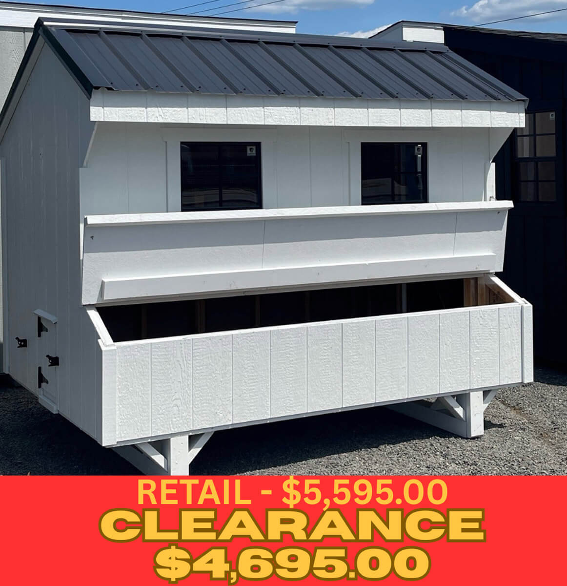 5x8 Chicken Coop (#ZC177)