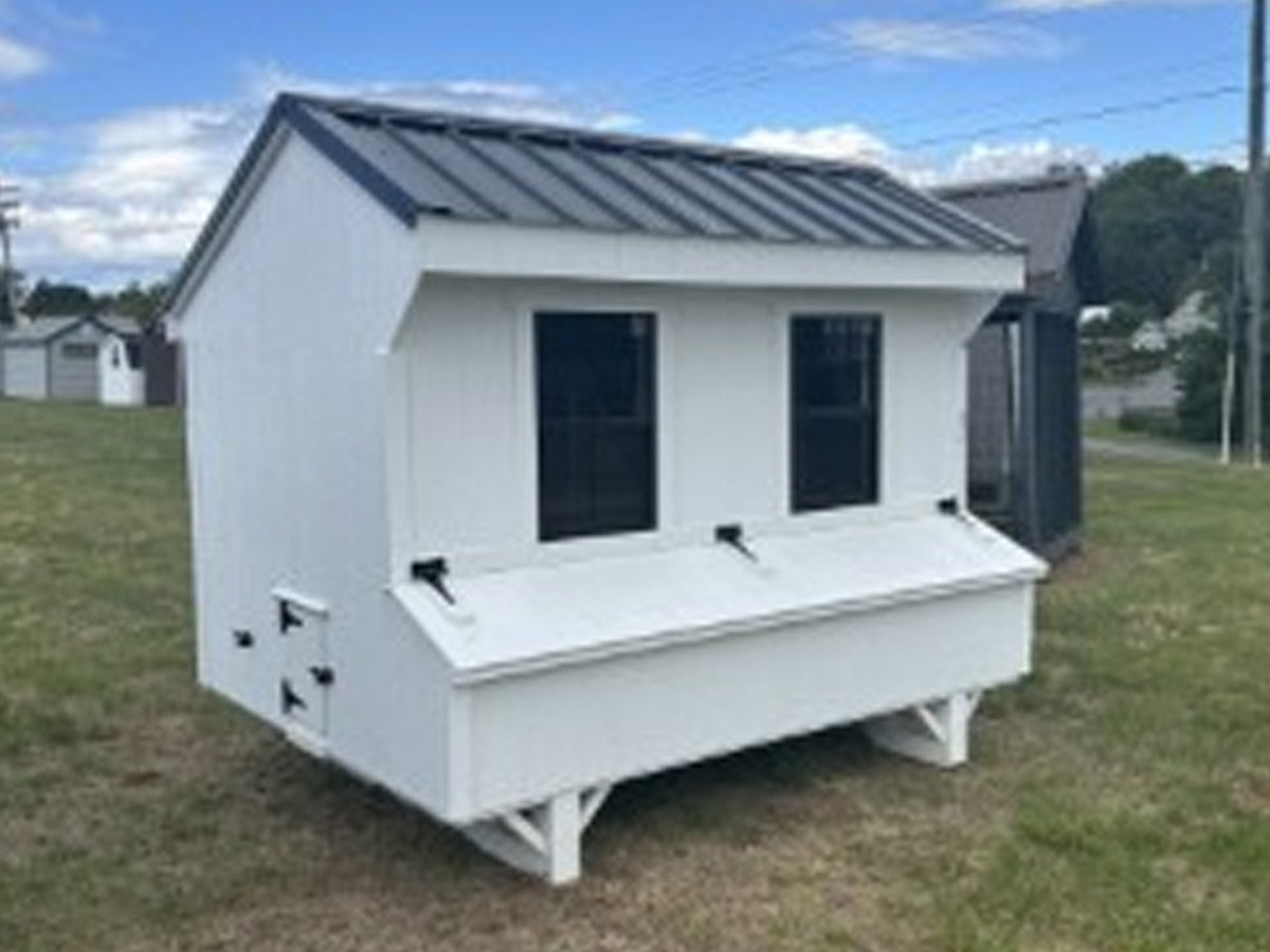 5x8 Quaker Chicken Coop (#ZC218)