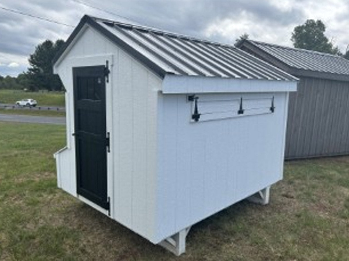 5x8 Quaker Chicken Coop (#ZC218)