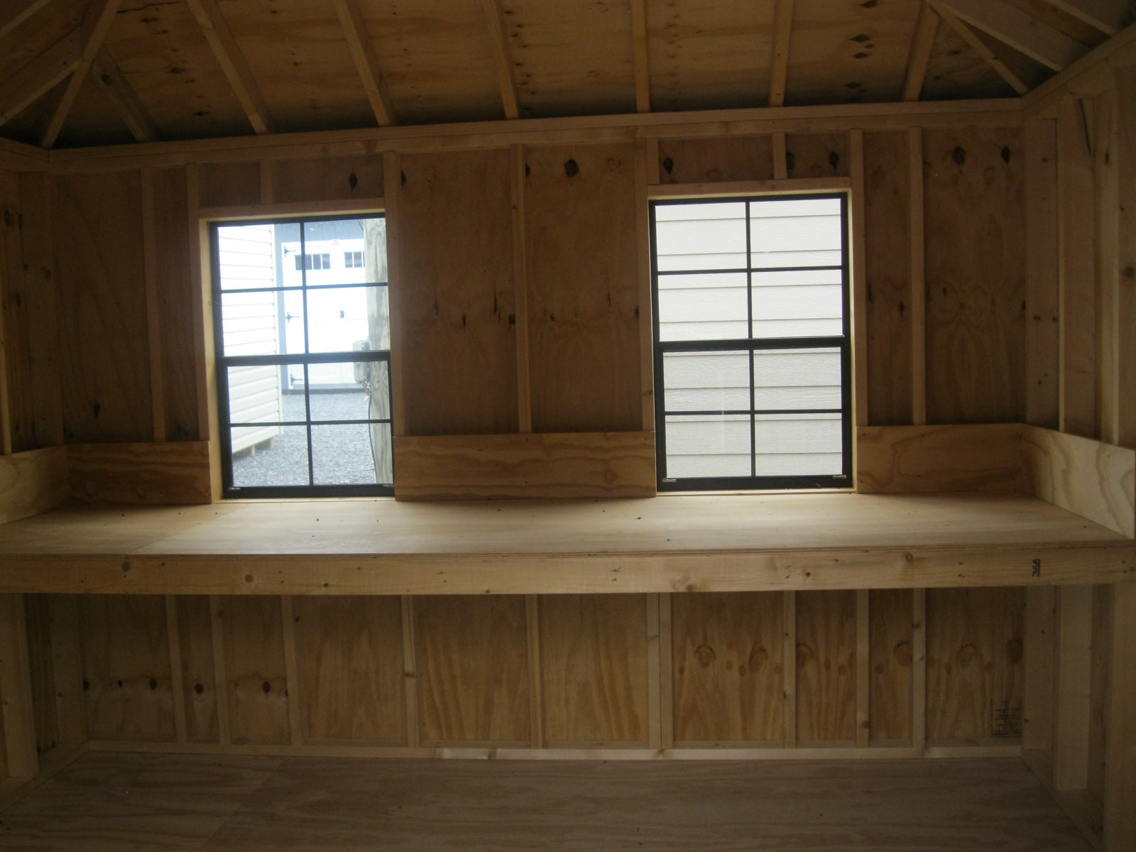 11x11 Hip Barn Shed (#2877) — photo 3