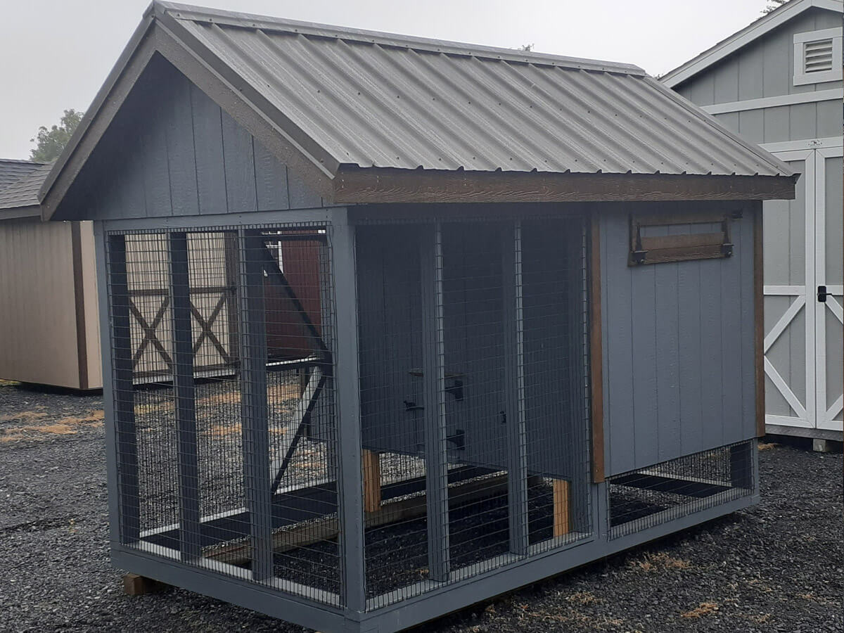 6x10 Chicken Coop Combo (#ZC200)