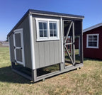 6x8 Lean-To Combo Coop (#ZC125)