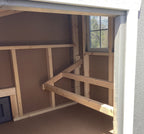 6x8 Lean-To Combo Coop (#ZC125)