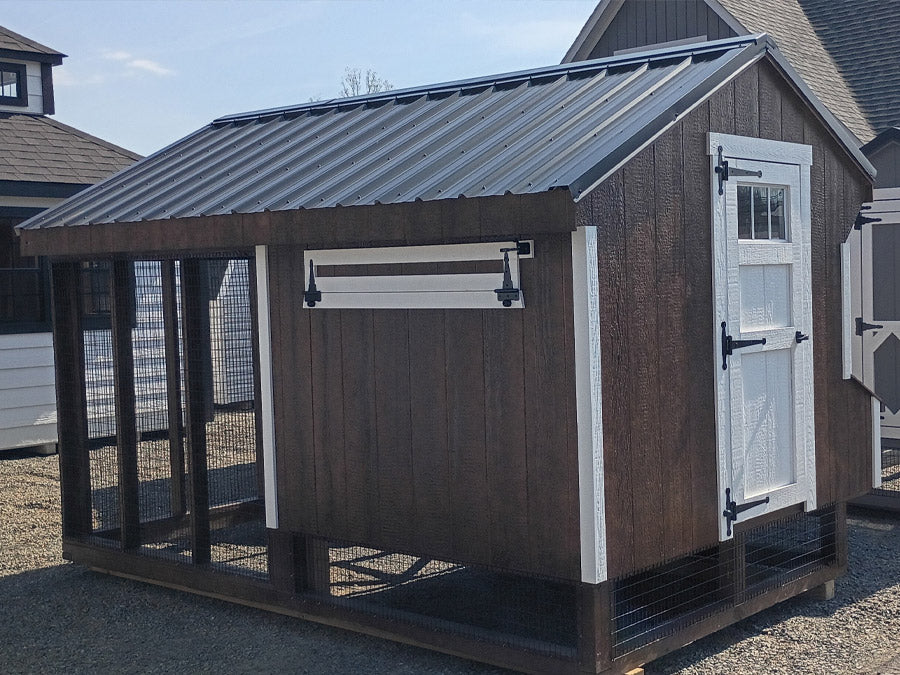 7x12 Chicken Coop Combo (#ZC205)