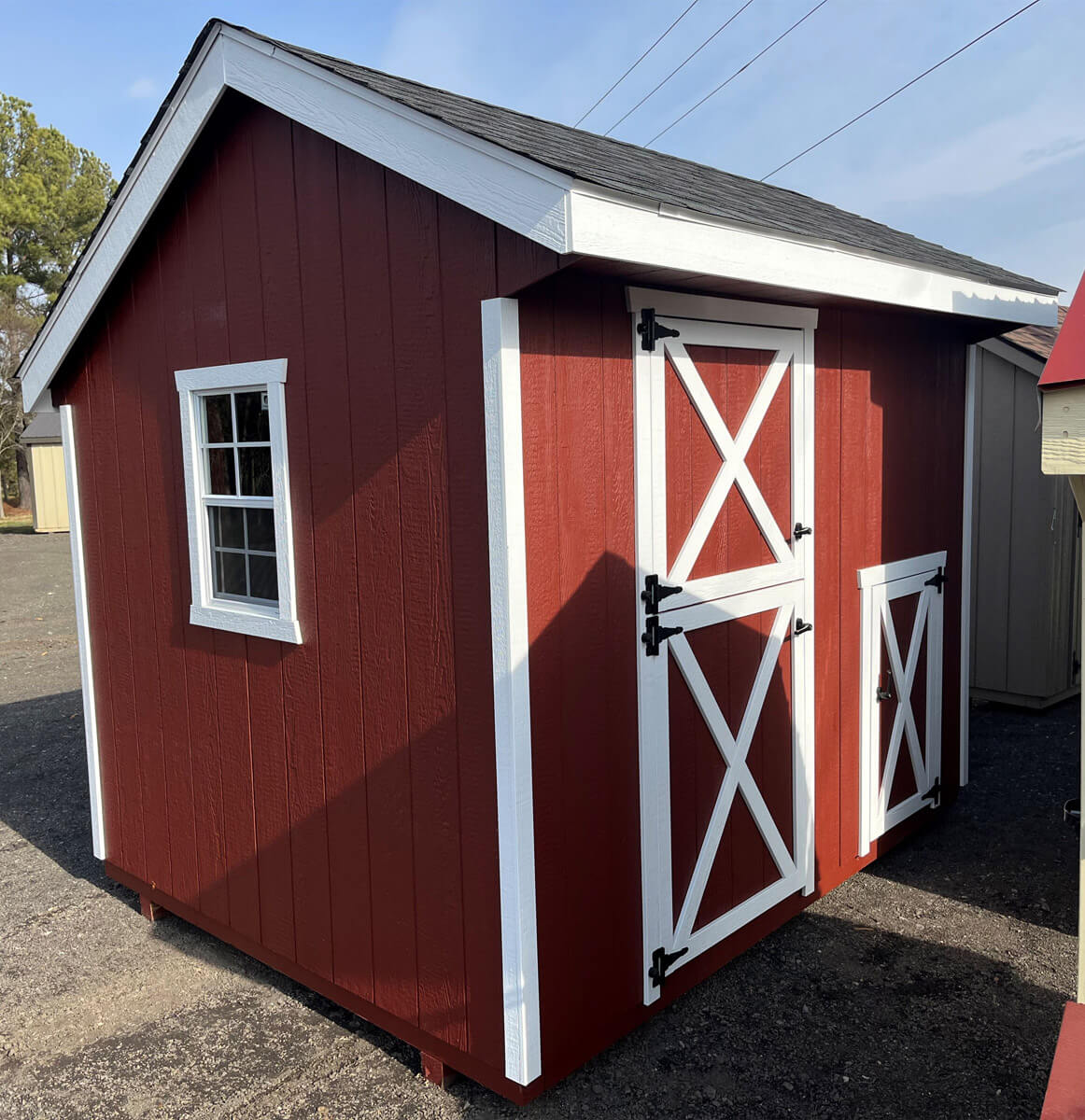 8x10 Goat Barn (#ZC179)