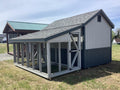 8x12 Chicken Coop w/6x12 Run (#ZC213)