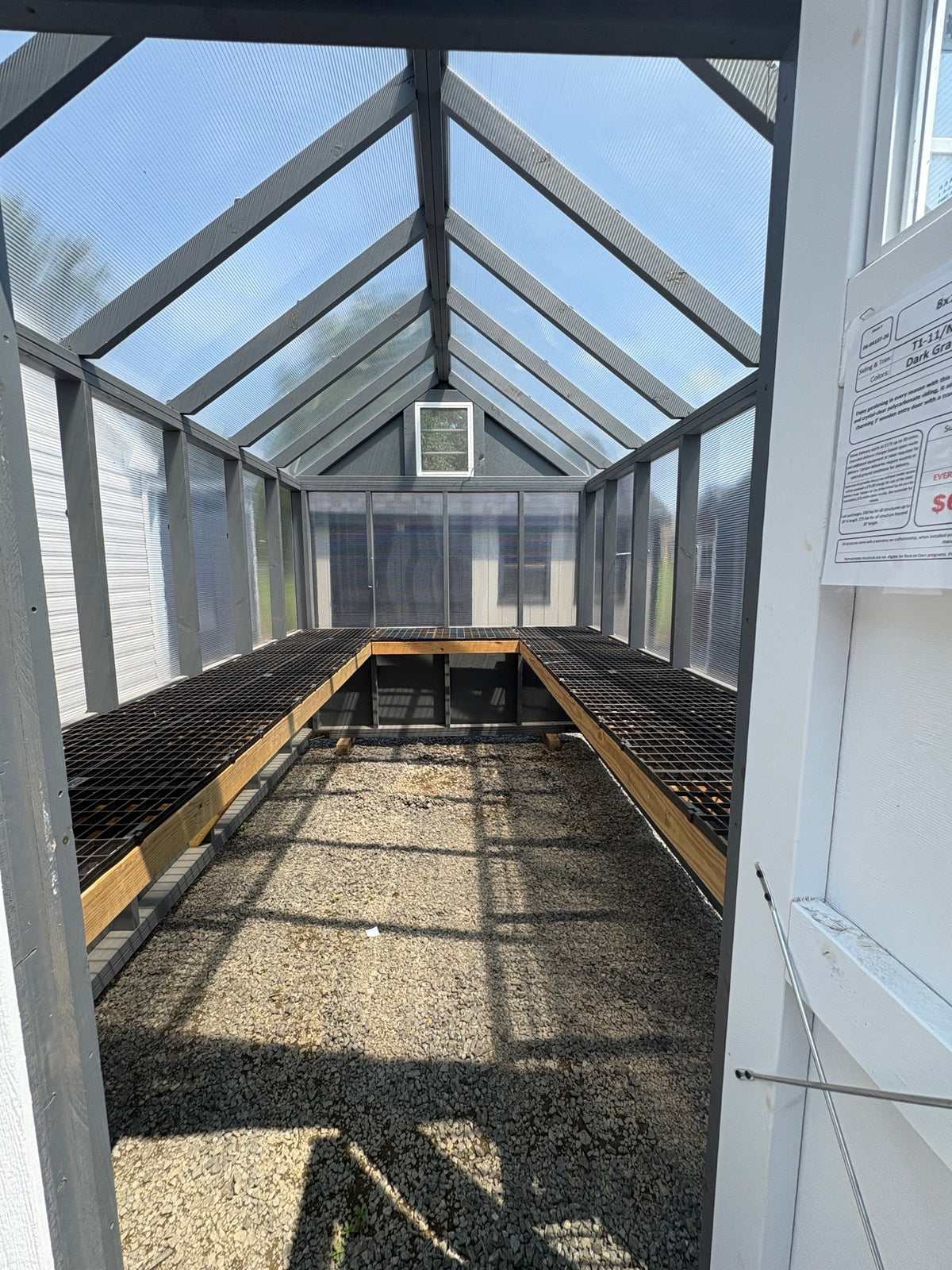 8x12 Greenhouse (#4107)