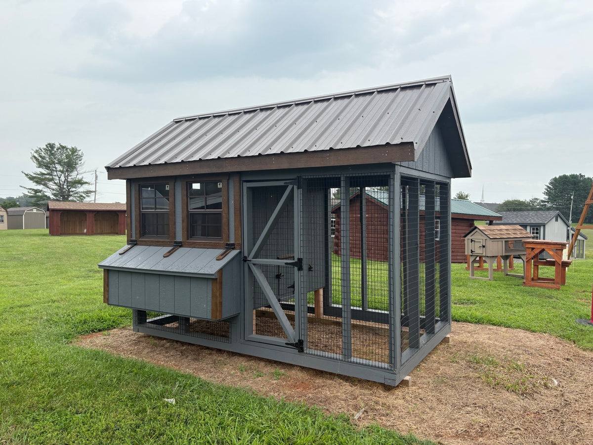 6x10 Chicken Coop Combo (#ZC200)