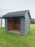 8x10 Wood Shed (#3901)