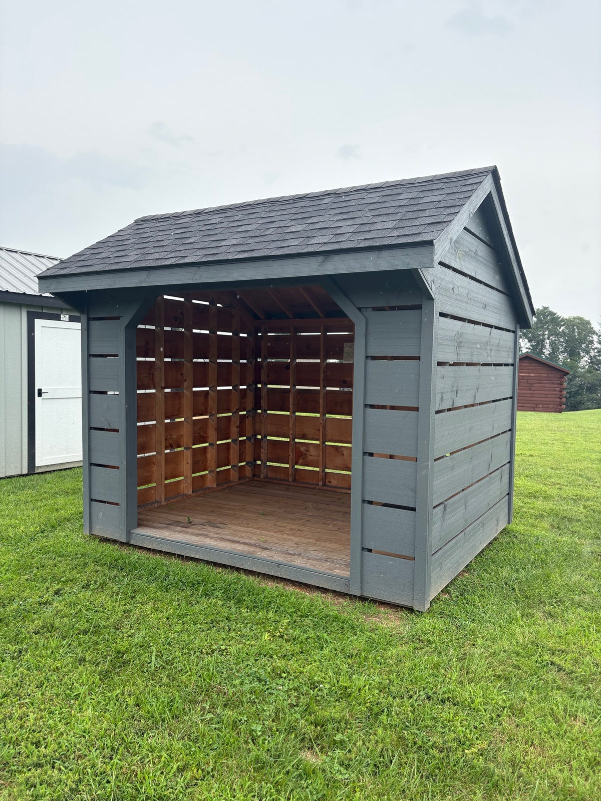 8x10 Wood Shed (#3901)