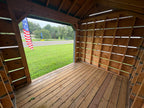 8x10 Wood Shed (#3901)
