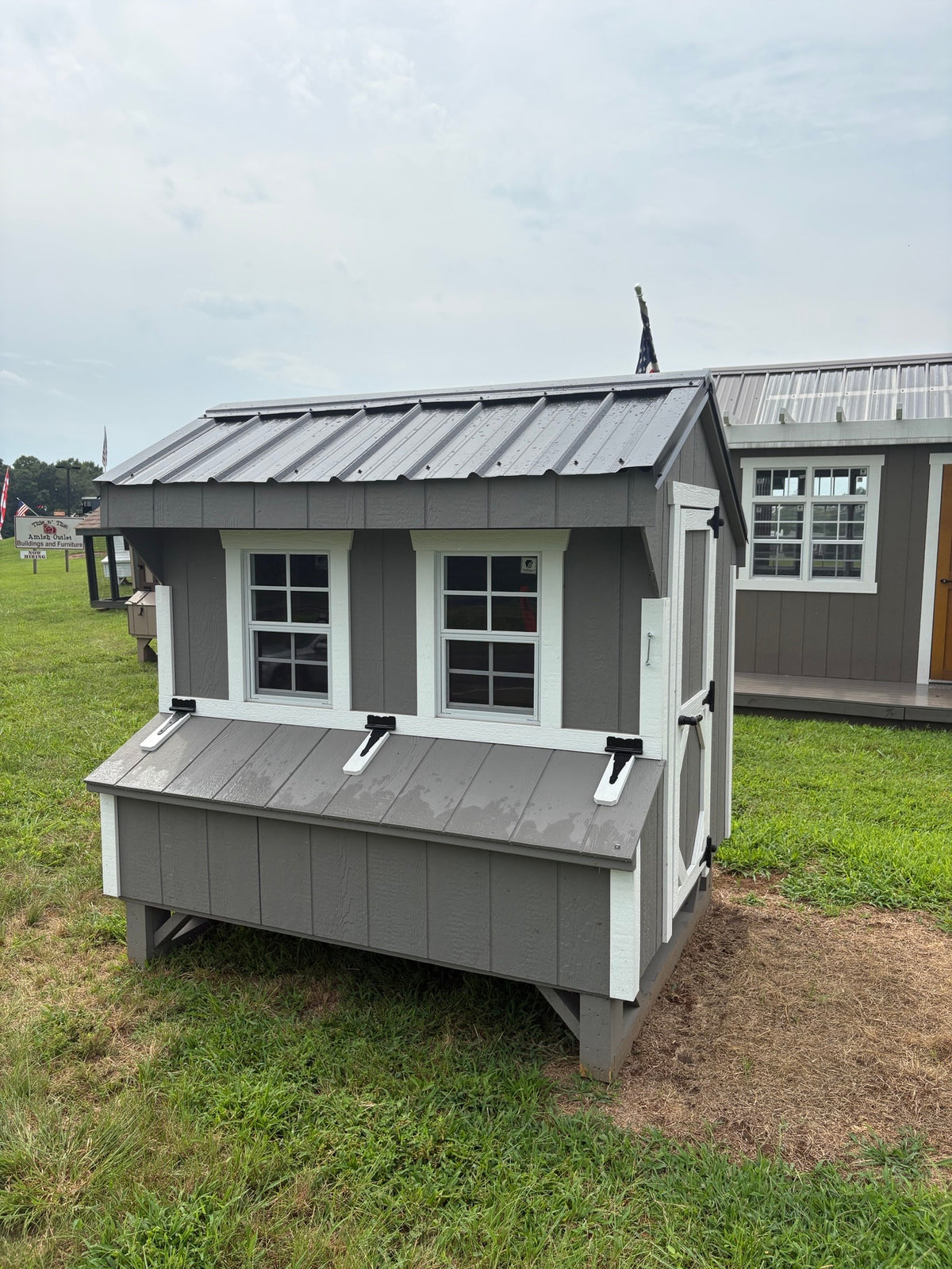 4x6 Chicken Coop (#ZC212)
