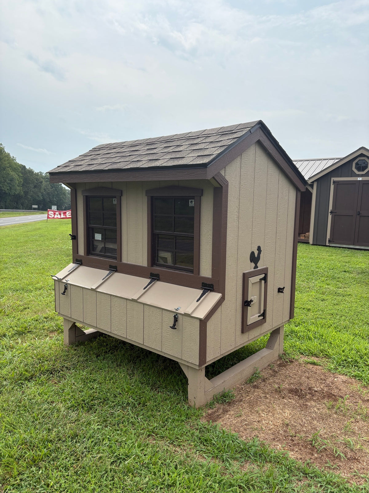 4x6 Chicken Coop (#SC487)