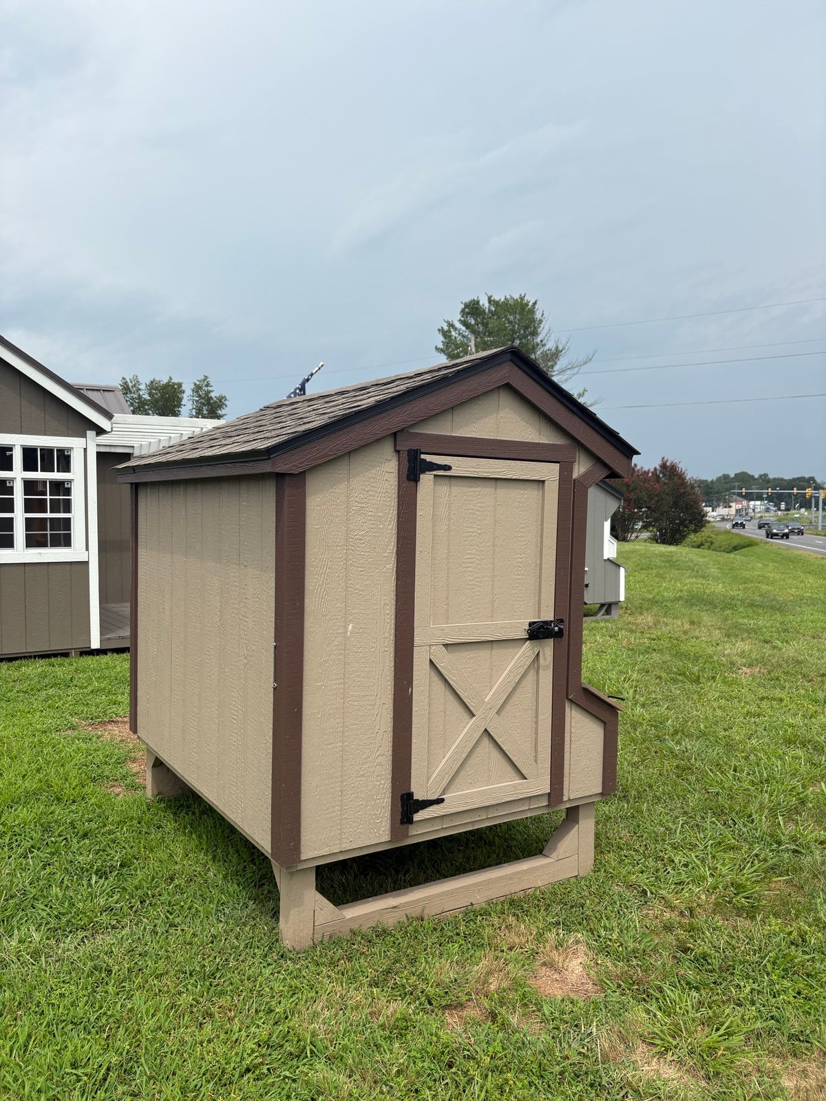 4x6 Chicken Coop (#SC487)