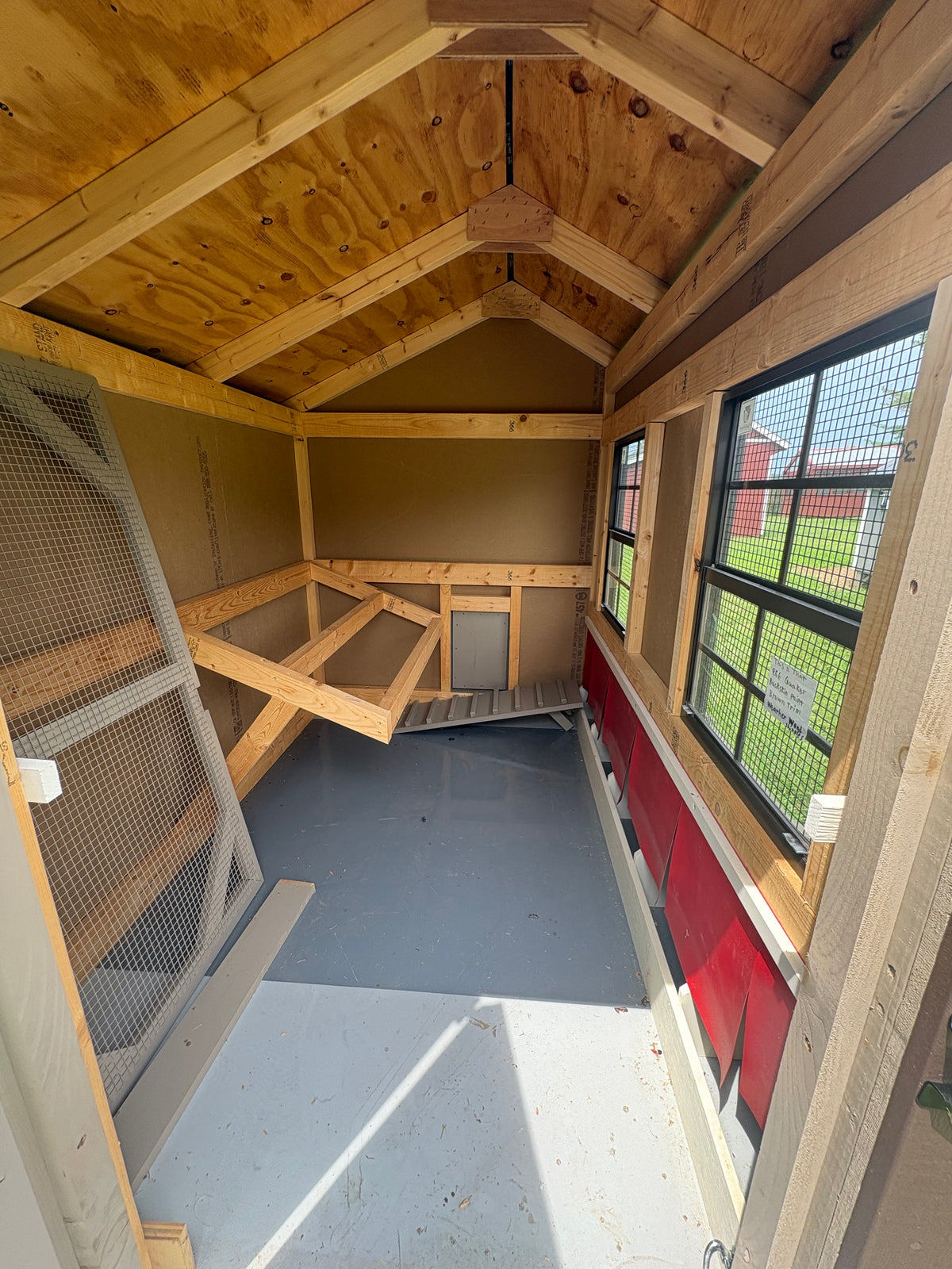 4x6 Chicken Coop (#SC487)