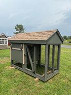 4x8 Chicken Coop Combo (#ZC208)