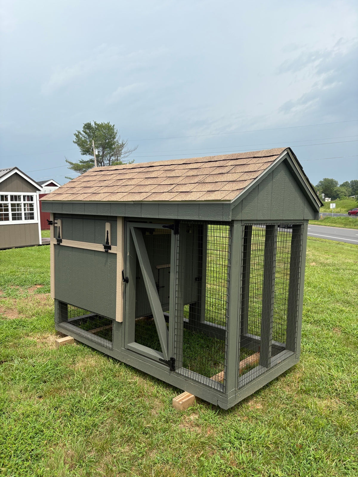 4x8 Chicken Coop Combo (#ZC208)