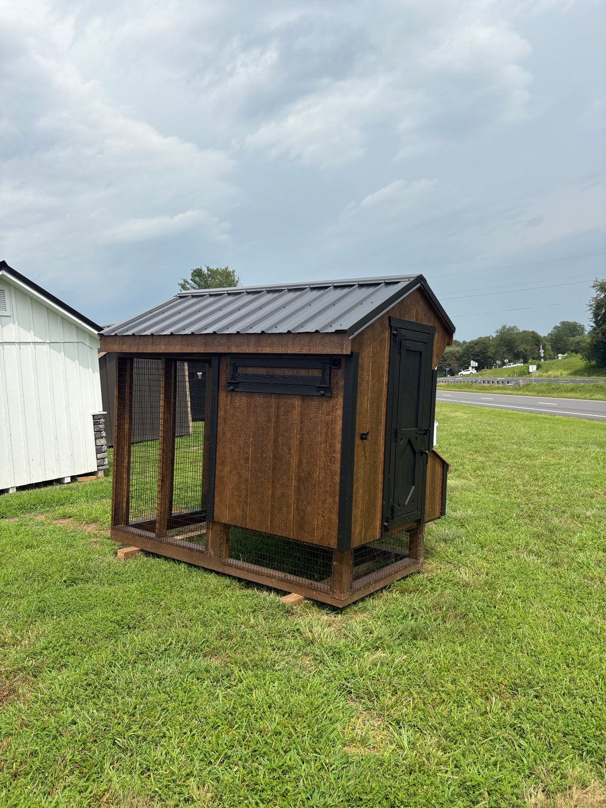 4x8 Chicken Coop Combo (#ZC209)