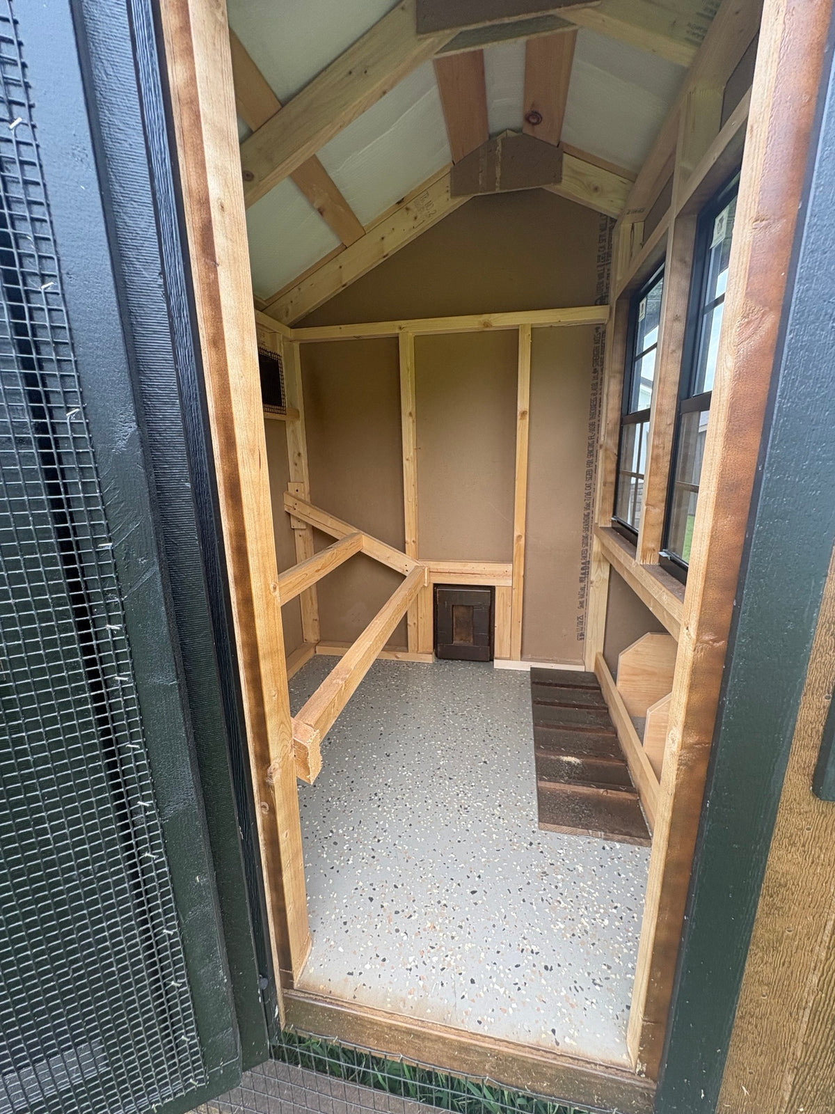 4x8 Chicken Coop Combo (#ZC209)