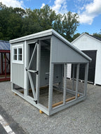 6x8 Combination Coop (#ZC222)