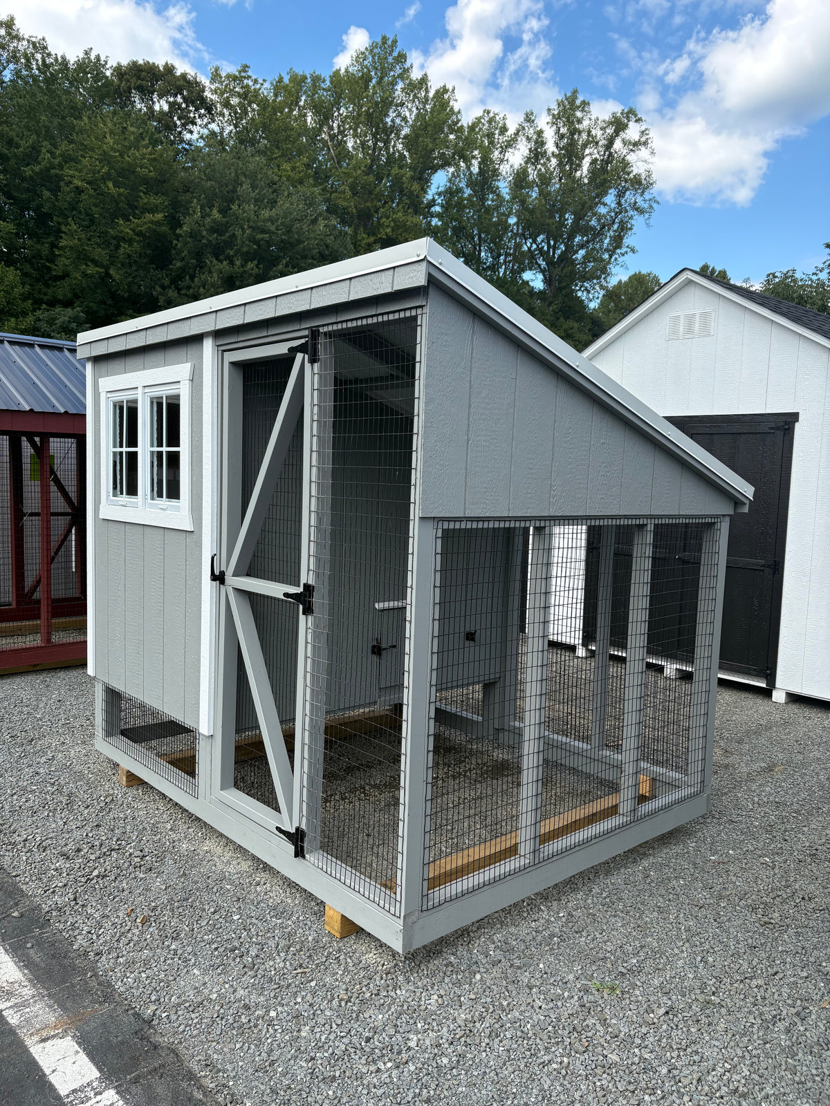 6x8 Combination Coop (#ZC222)