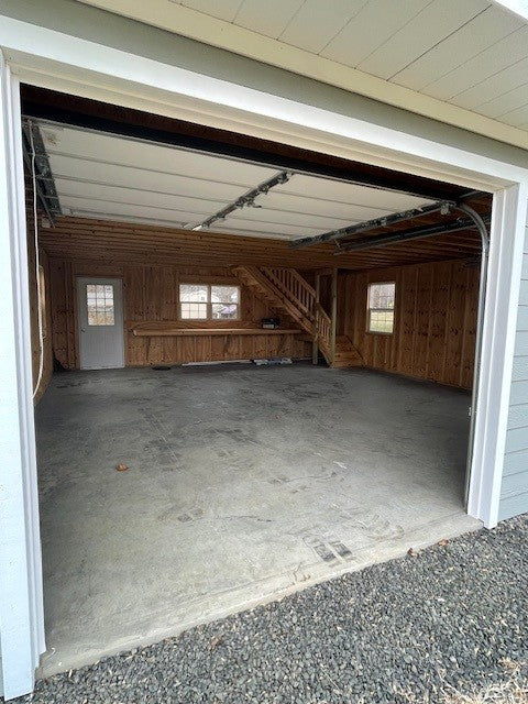 24x26 A-Frame 2-Story 2 Car Garage (#2711)
