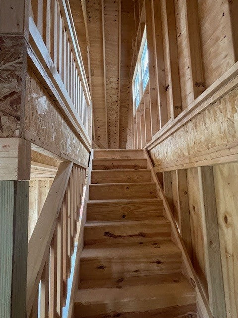 24x26 A-Frame 2-Story 2 Car Garage (#2711)